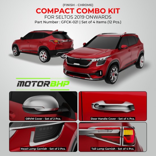 Kia Seltos Chrome Accessories Combo Kit, AGKS969CA sites.unimi.it